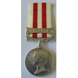 Indian Mutiny Medal, clasp Lucknow, named to Corporal Collar Maker Joseph Pizzie, F Troop, Royal