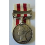 Indian Mutiny Medal, clasp Delhi, named to Gunner John Thilthorpe, 6th Battalion, Bengal