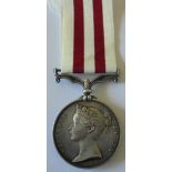 Indian Mutiny Medal, no clasp, named to H.D. Smith. A Civilian in the Sudder Board of Revenue. Smith