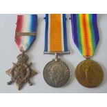 A Mons Star and Bar Trio to Private J.H. Solway, 1st Battalion, Devonshire Regiment, who was