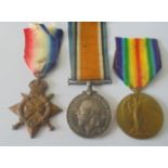 Private C. Justice, 6th Battalion, Ox and Bucks Light Infantry. 1914-15 Star, British War Medal