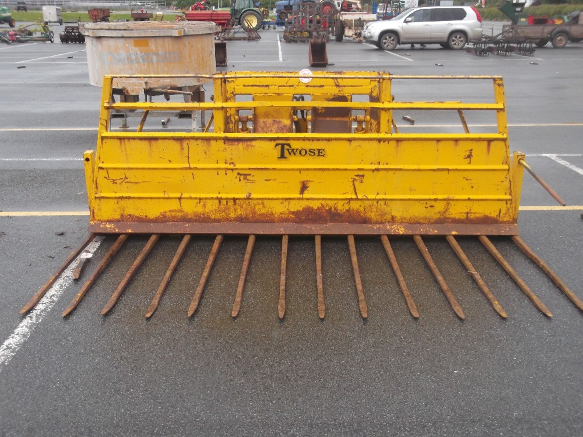 9FT TWOSE 14 TINE HEAVY DUTY BUCKRAKE-WO