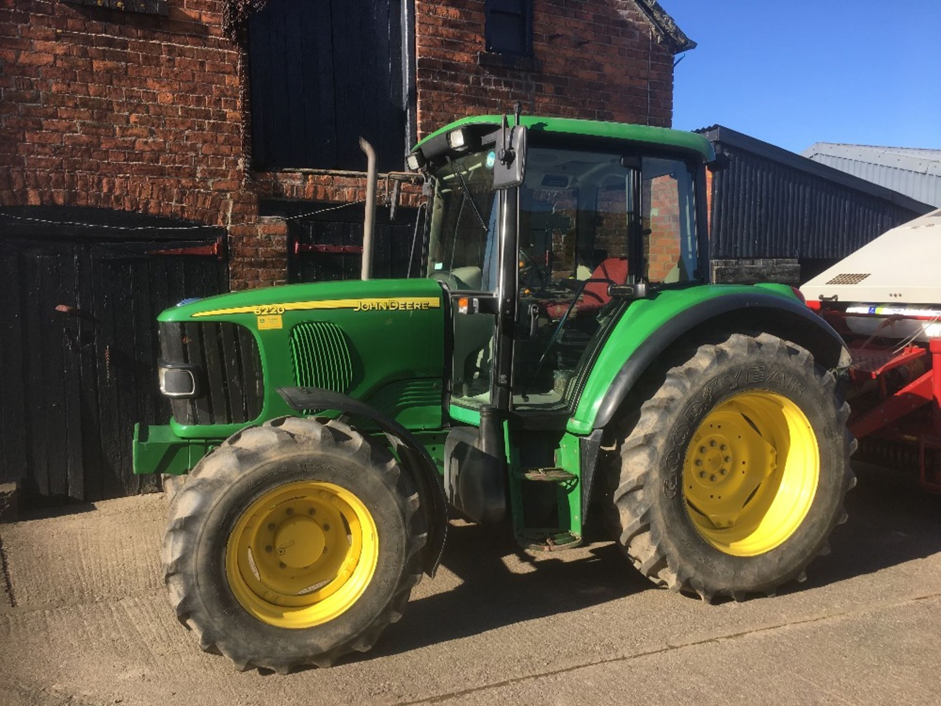 John Deere 6220SE 4WD Tractor, Reg No.: DX54 KHF – 4253hours – Very Clean - Image 6 of 11