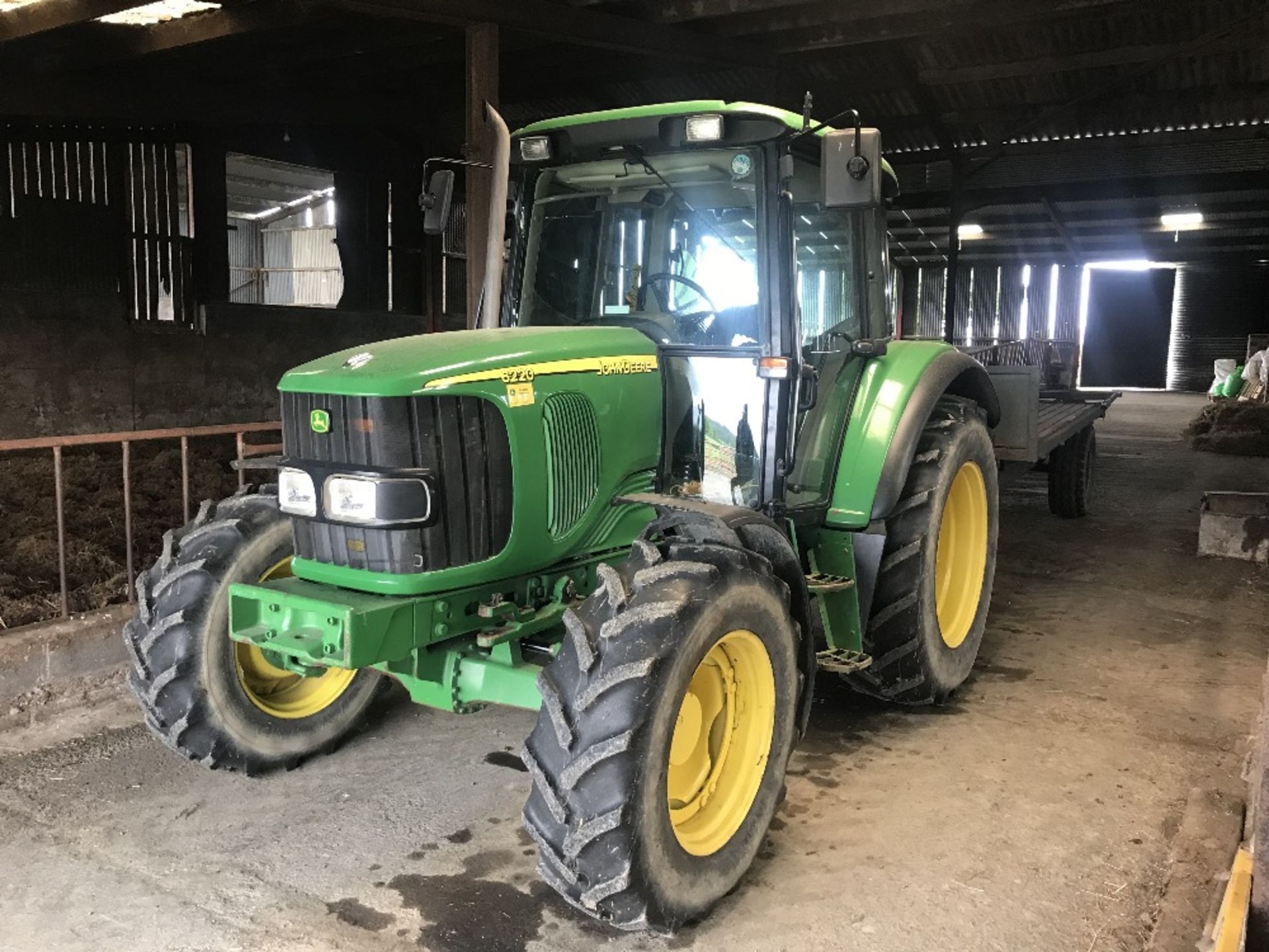 John Deere 6220SE 4WD Tractor, Reg No.: DX54 KHF – 4253hours – Very Clean - Image 11 of 11