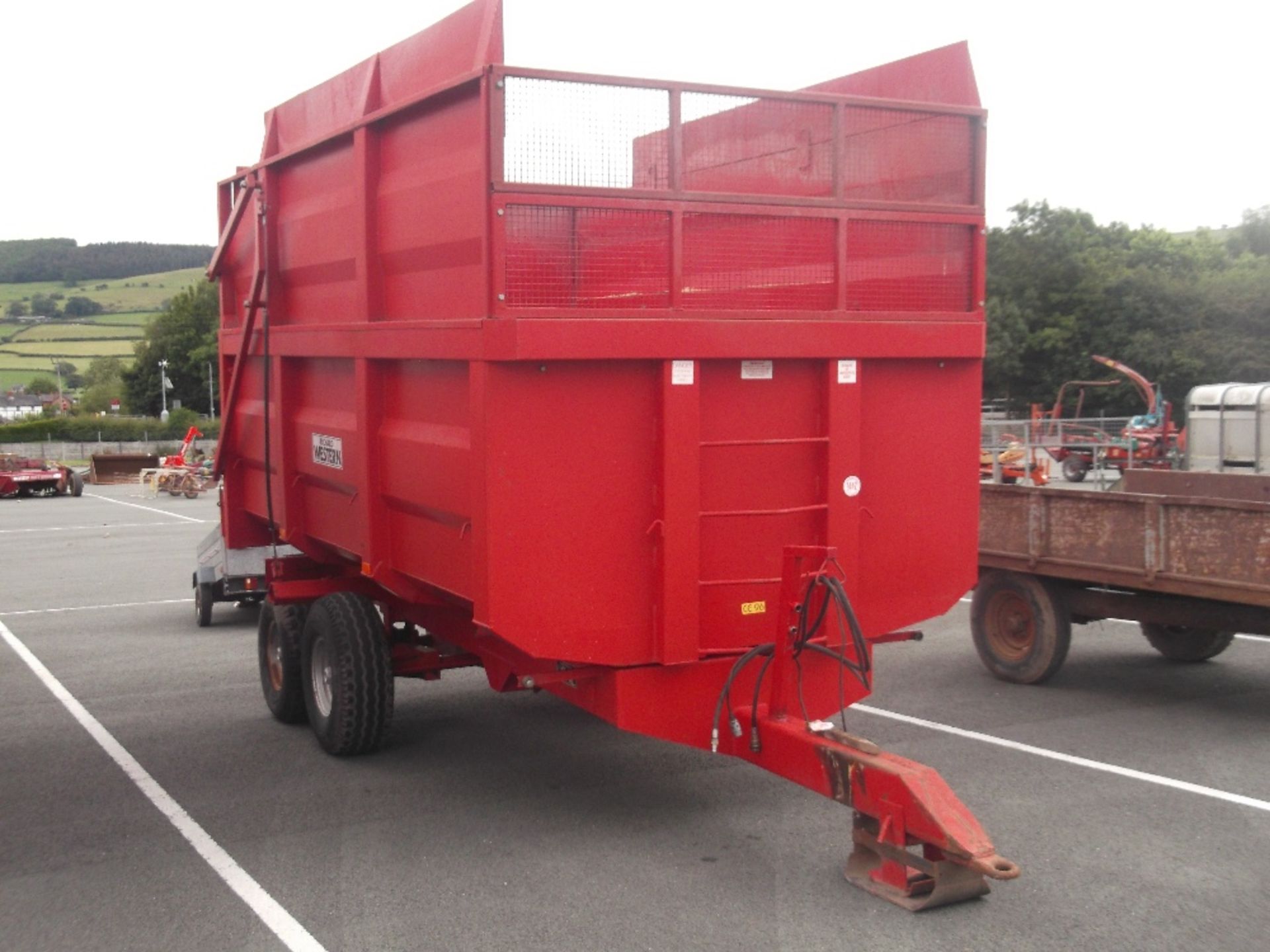 8TON RICHARD WESTERN 1997 SILAGE TRAILER - Image 2 of 4