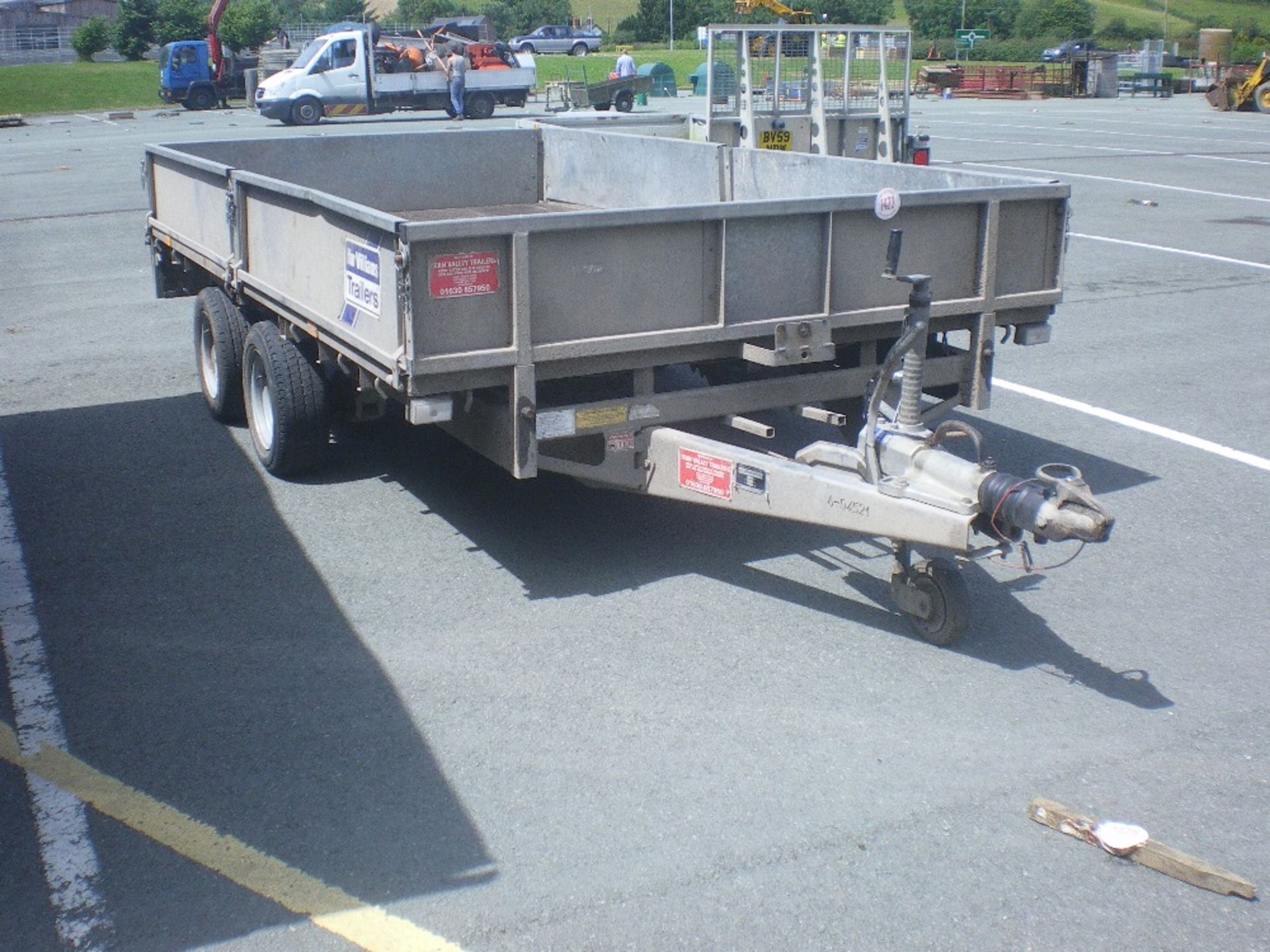 IFOR WILLIAMS FLAT TRAILER LM 126 SN470611