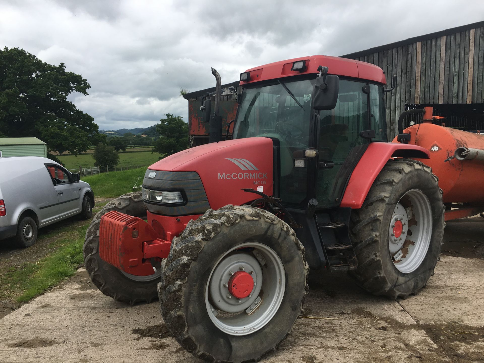 MCCORMICK MC115 4WD TRACTOR, 6000 HRS