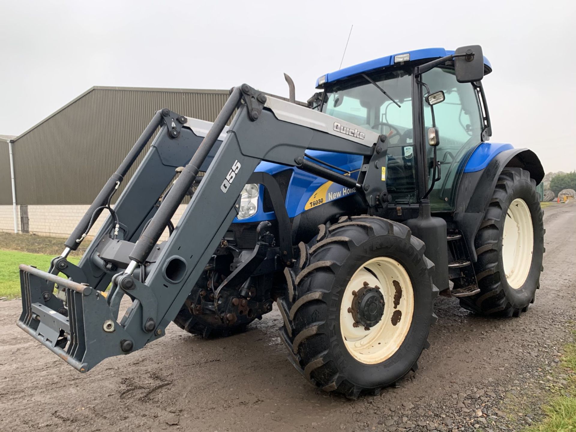 2008 NEW HOLLAND T6030 4WD TRACTOR