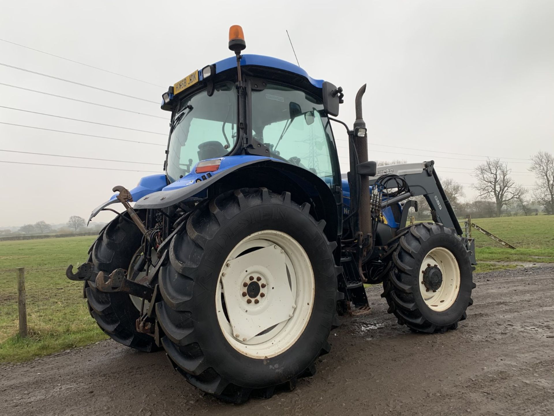 2008 NEW HOLLAND T6030 4WD TRACTOR - Image 3 of 4