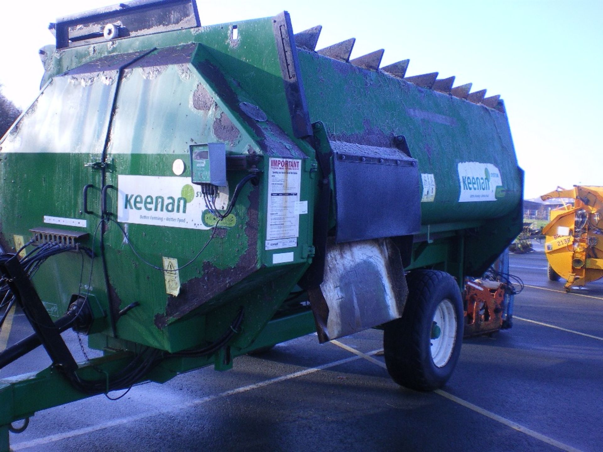 KEENEN FEEDER WAGON - Image 4 of 5