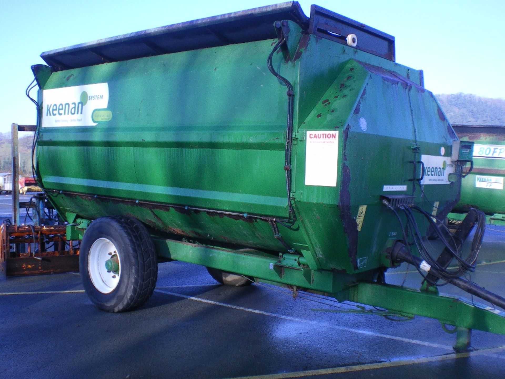 KEENEN FEEDER WAGON - Image 3 of 5