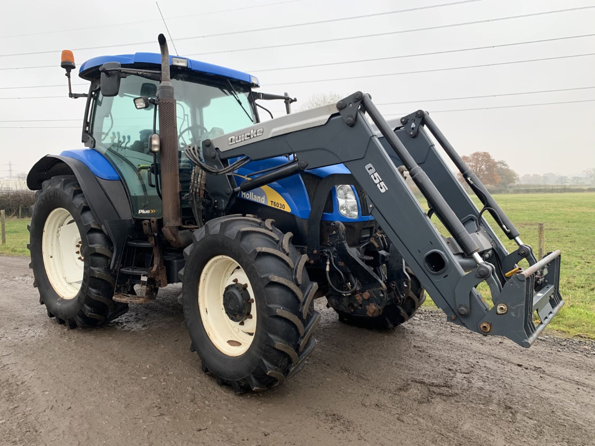 2008 NEW HOLLAND T6030 4WD TRACTOR - Image 2 of 4