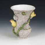 Schneeballvase, MEISSEN.Knaufschwerter, ab 1850-1918, 1. Wahl. Modell-Nr. 2769, Entwurf 1760