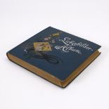 "Liebigbilder-Album".84 Serien zu je 6 Bildern, um 1900. Im blauen Album mit Blütenzweigen. 28 x