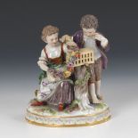 "Der Frühling", MEISSEN.Knaufschwerter, ab 1850-1918, 1. Wahl. Modell-Nr. G 91, Entwurf 1782