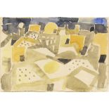 BARGHEER, Eduard: Südliche Stadt.Aquarell, rechts unten signiert/datiert: (19)65. 22 x 32 cm,