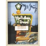BEUYS, Joseph: Postkarte "Holiday Inn".Farboffsetdruck, Stiftsignatur, Ansicht 14 x 10 cm,