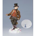 Vierländer Bauer, MEISSEN 1898-1923.Erste Wahl, Modell von Hugo Spieler, Modell-Jahr: 1897-1898,