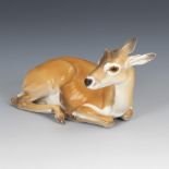 Junge Gazelle, NYMPHENBURG.Prägemarke, 1. Hälfte 20. Jahrhundert. Modell-Nr. 253. Entwurf 1913 von