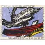 LICHTENSTEIN, Roy - Ausstellungsplakat "Künstlerplakate aus den USA".Farbsiebdruck, Exemplar 64/