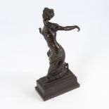 LIEBERMANN, Ferdinand: Tanzende junge Frau.Bronze patiniert, voll signiert, Gießermarke "Österr.
