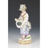 Winzerin, MEISSEN.Knaufschwerter, ab 1850-1918, 1. Wahl. Modell-Nr. F 84, Entwurf 1784 vonMichel