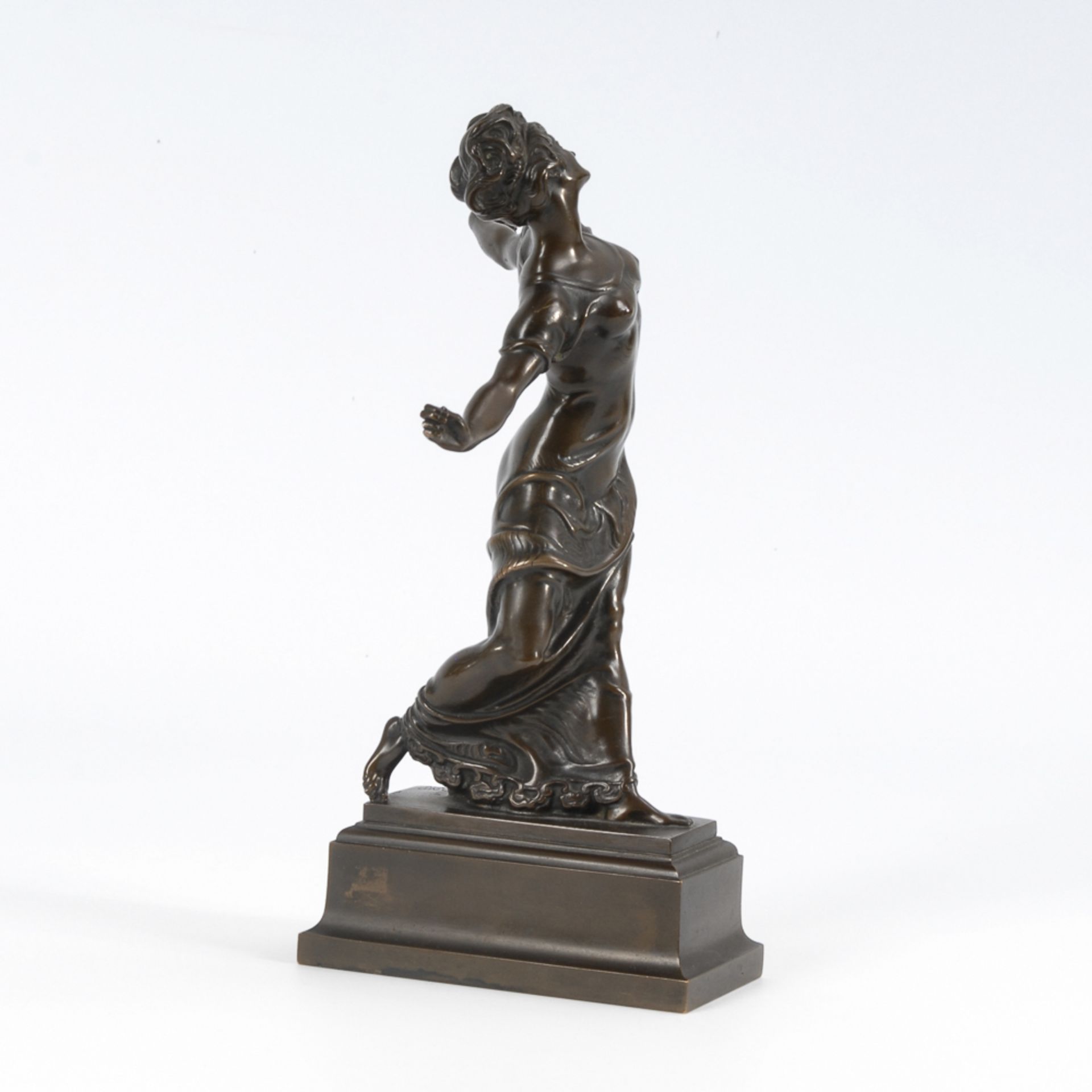 LIEBERMANN, Ferdinand: Tanzende junge Frau.Bronze patiniert, voll signiert, Gießermarke "Österr. - Bild 3 aus 5