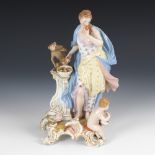 Allegorie des Geschmacks, MEISSEN.Schwertermarke, ab ca. 1850-1918, 1. Wahl. Modell-Nr. 1042,