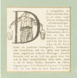 BARLACH, Ernst: "Eine Steppenfahrt".Lithografien, in der Platte monogrammiert, verglast und