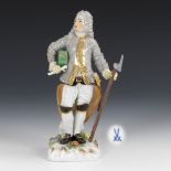 Bergmann als Schichtmeister, MEISSEN.Schwertermarke, Jahreszeichen 1985, 1. Wahl. Modell-Nr.