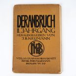 "Der Anbruch".II. Jahrgang, Herausgegeben von J.B. Neumann, Verlag Graphisches KabinettIsrael Ber