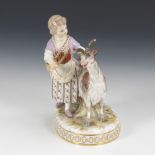 Mädchen mit Ziegenbock, MEISSEN.Knaufschwerter, ab 1850-1918, 1. Wahl. Modell-Nr. H 82, Entwurf 1785