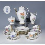 Kaffee-Service, MEISSEN 1935-1947.Erste Wahl, Modell-Jahre: 1818-1820, Modell-No. U 62, U 68,R 88 b,