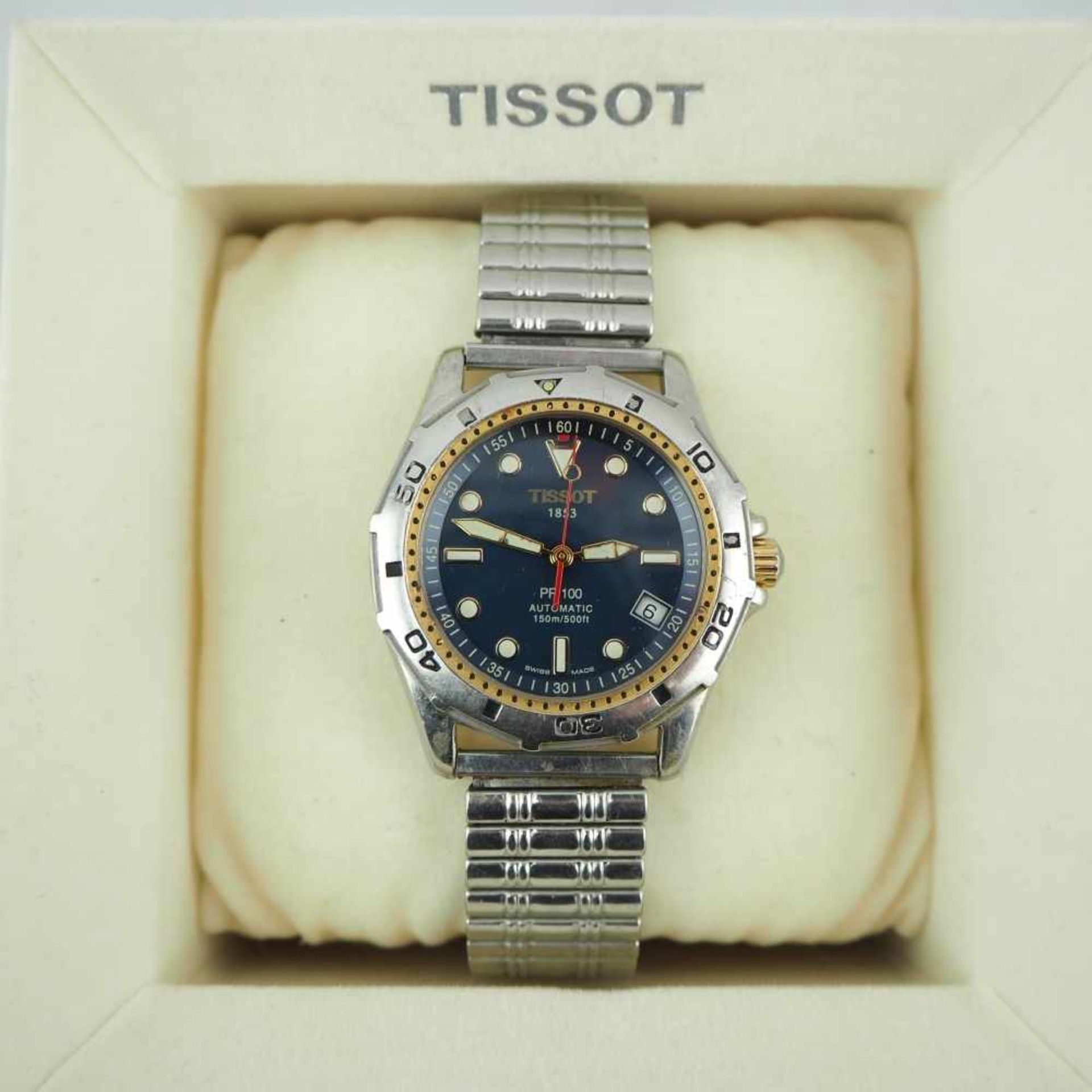 Tissot PR100, Modell-Nr. P633 763 Armbanduhr - Swiss madeHerren Automatik Taucheruhr, Armbanduhr,