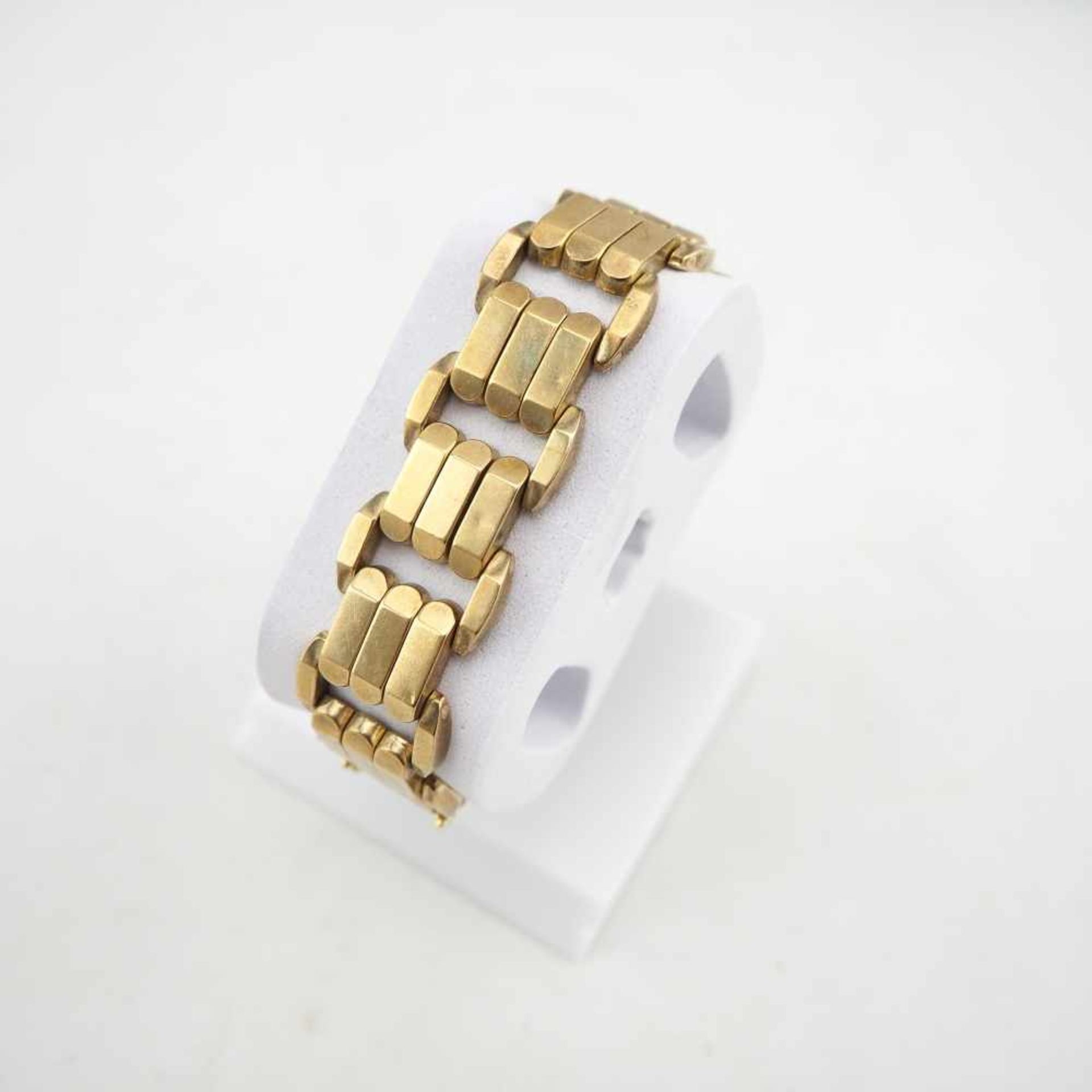 Armband, 8kt Gold30,5g Gesamtgewicht, 19cm Gesamtlänge, 333er Goldstempel am Verschluss, gebrauchtes