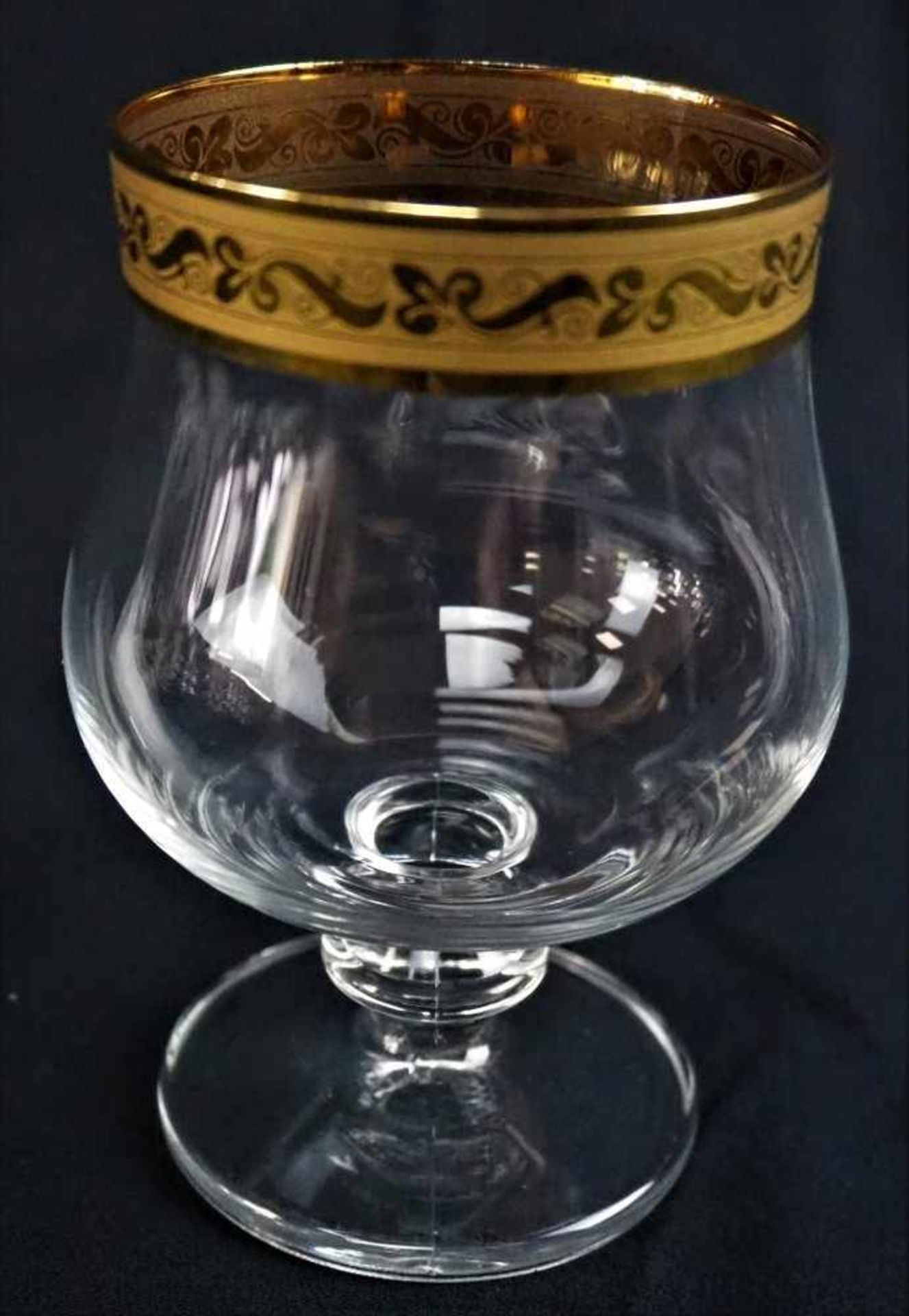 Konvolut Gebrauchsgläser mit Goldrand 25 tlg.24K VergoldetConvolute glassware with gold rim 25 pcs. - Bild 2 aus 6