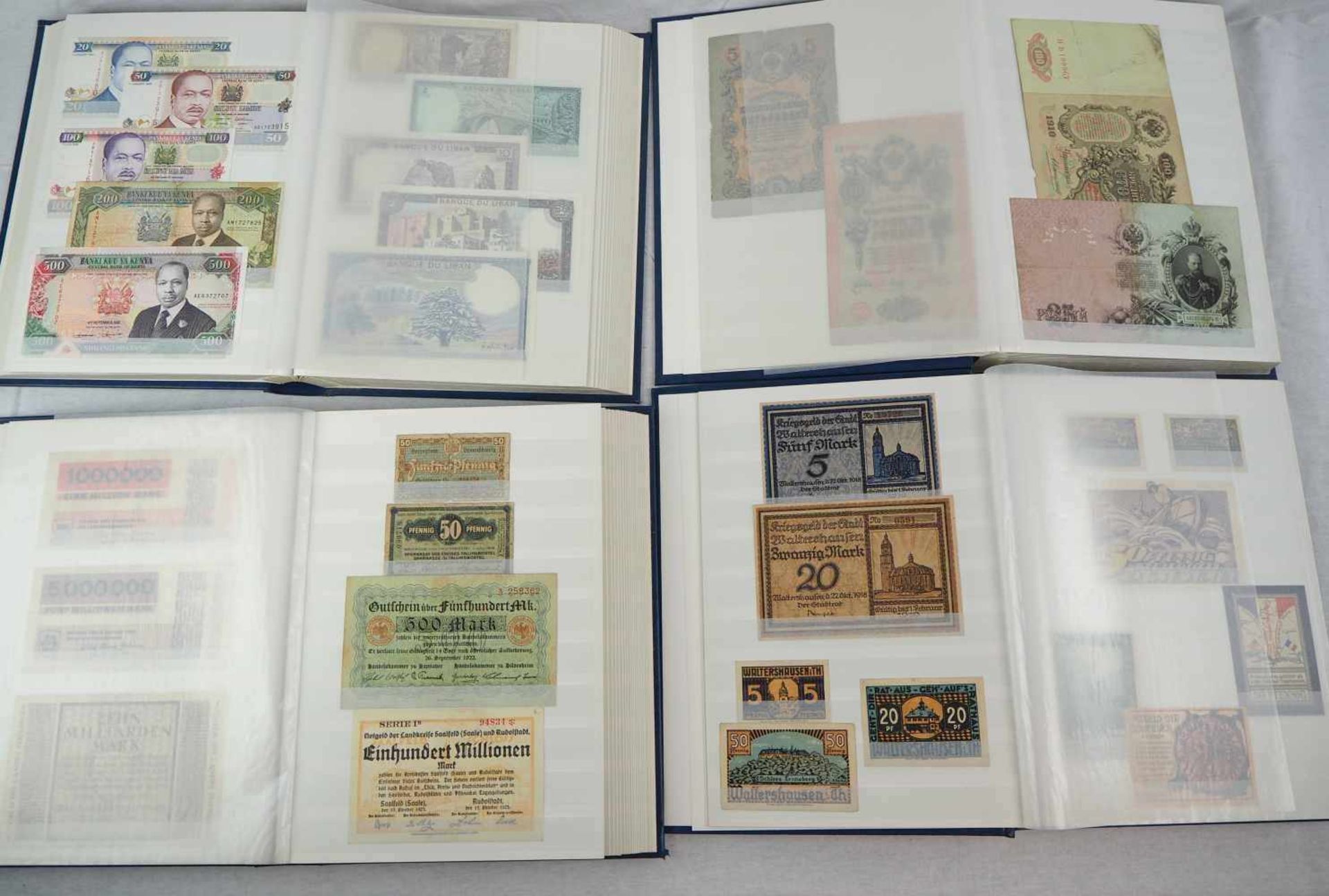 Konvolut umfangreiche Münzsammlung und Geldscheine, Reichsmark, DDR Mark, DM, internationale - Bild 17 aus 20