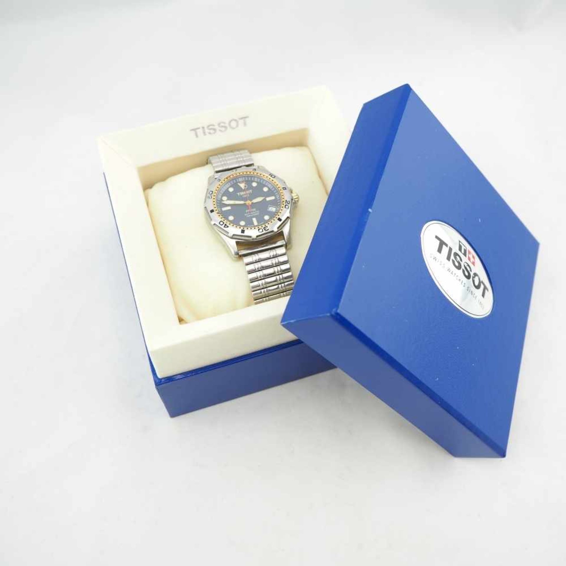 Tissot PR100, Modell-Nr. P633 763 Armbanduhr - Swiss madeHerren Automatik Taucheruhr, Armbanduhr, - Bild 2 aus 2