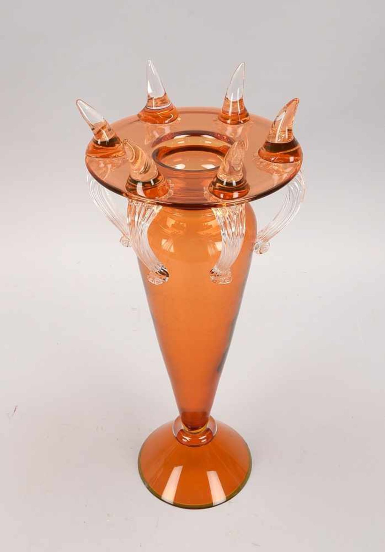 Sipek, Borek (1949 - 2016, Prag), Künstler-Glasobjekt/Vase (Unikat), 'Florian', Korpus - Bild 2 aus 2