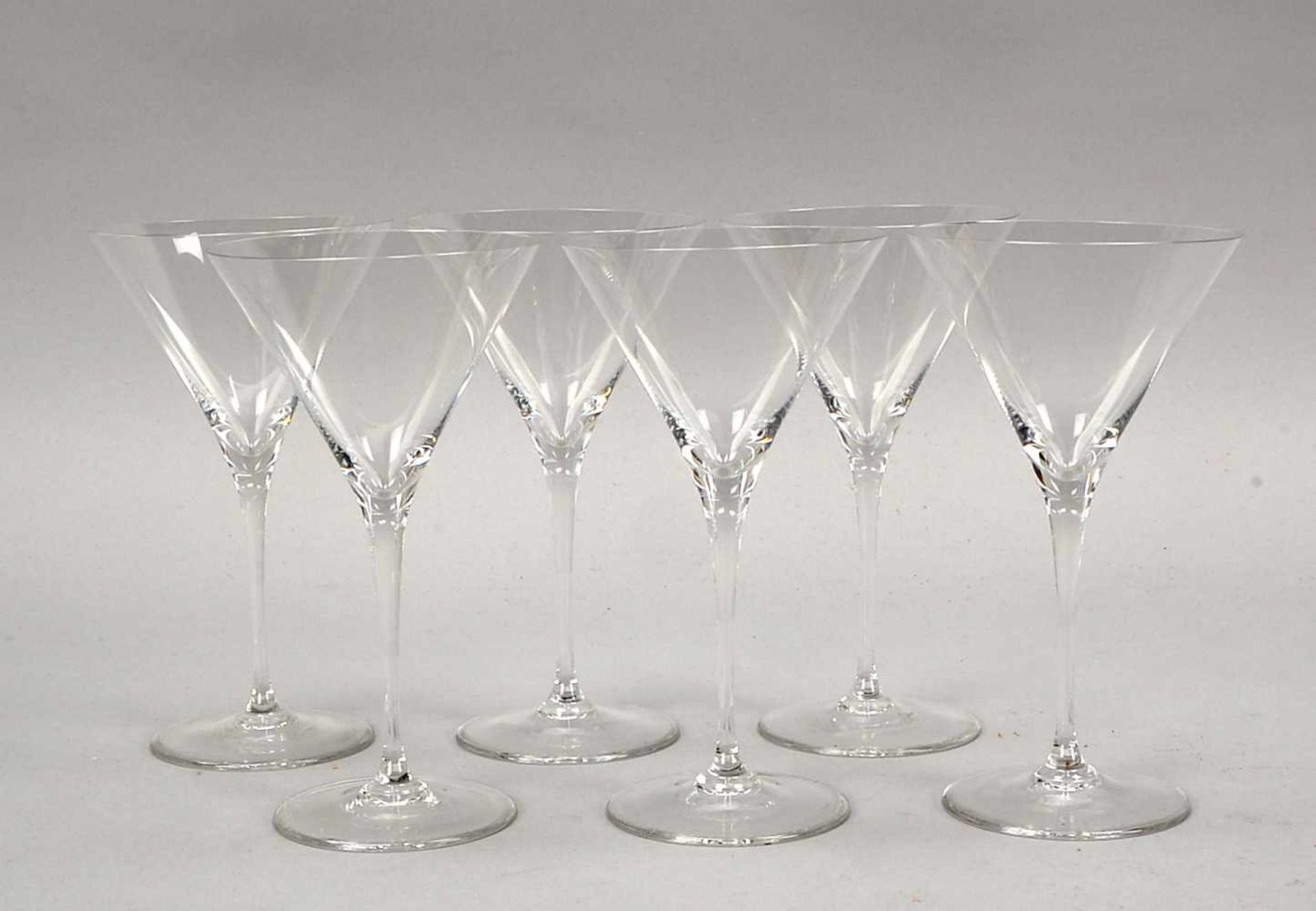 Riedel/Austria, Gläser-Satz (Design: 1982, Cocktailglas/Dessertglas), mundgeblasenes/handgefertigtes