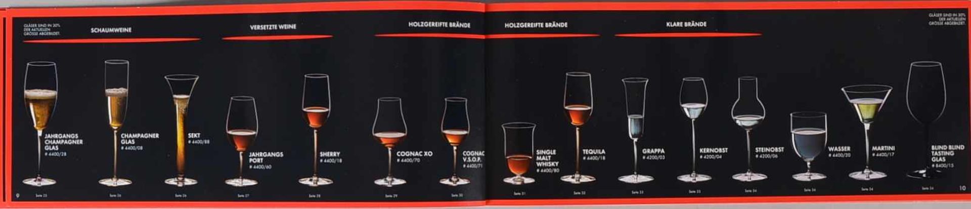 Riedel/Austria, Gläser-Satz (Design: 1982, Cocktailglas/Dessertglas), mundgeblasenes/handgefertigtes - Bild 2 aus 2
