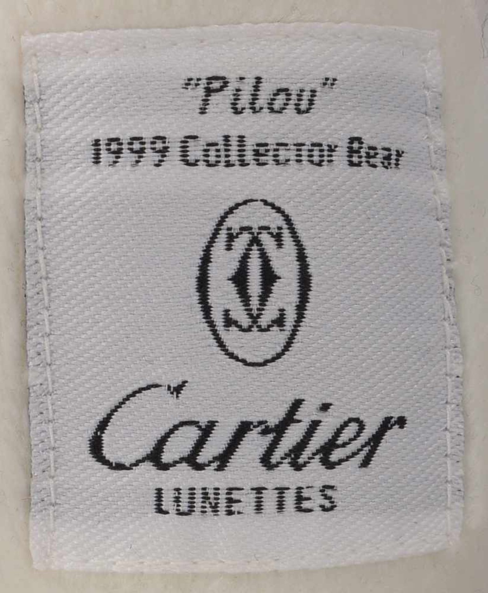 Sammler-Teddybär, Cartier, 'Pilou' (1999); Höhe 42 cm (mit Gebrauchsspuren) - Bild 2 aus 2