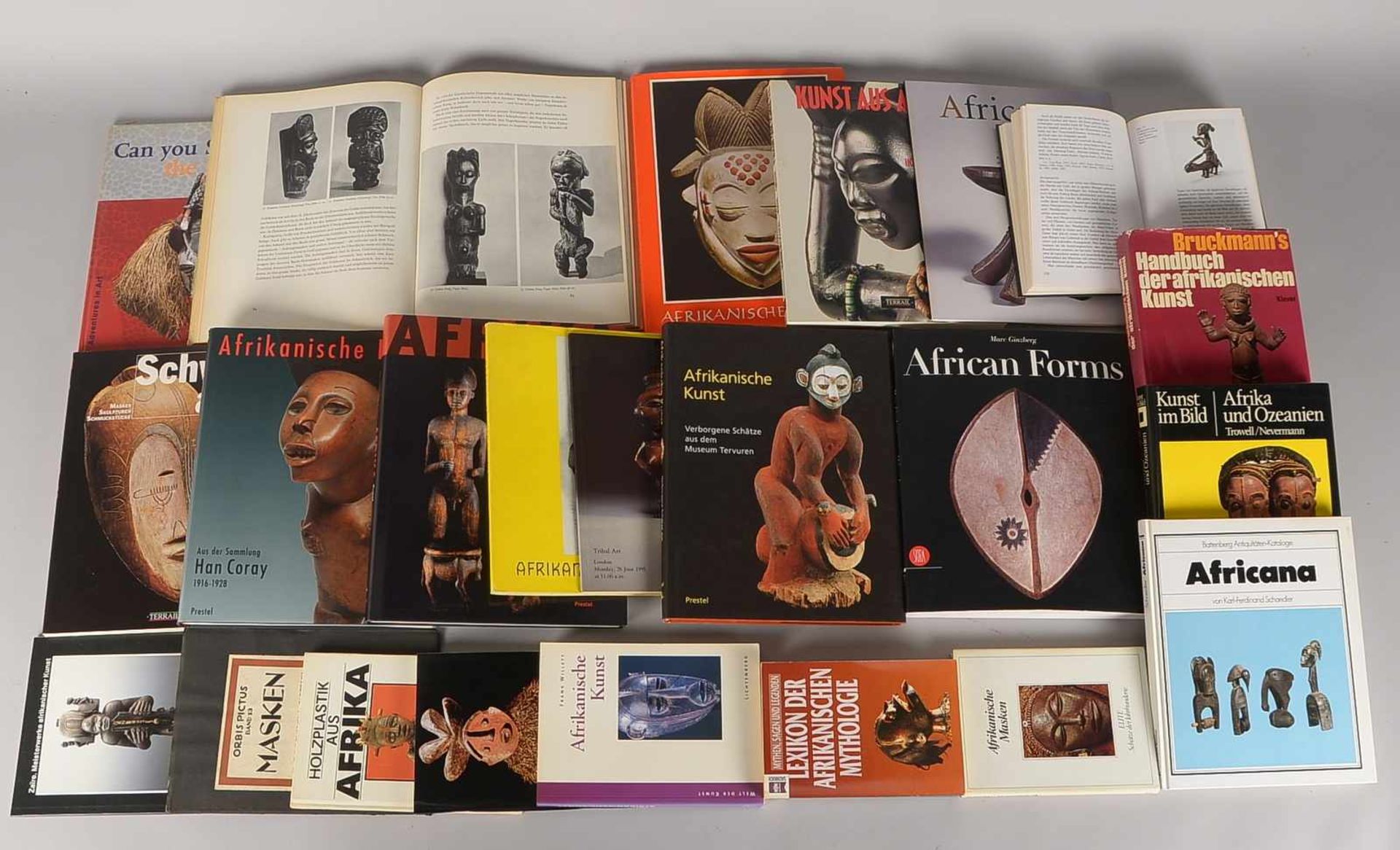 Fachliteratur-Sammlung, 'Afrika'/'Afrikanische Kunst' (unterschiedliche afrikanische Länder, - Bild 2 aus 3