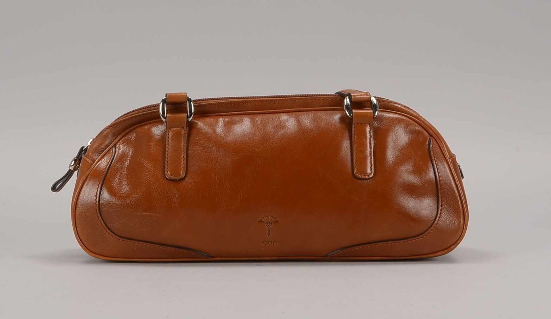 Damenhandtasche, Joop, Leder, gemarkt; Maße 16 x 35 cm, Höhe/mit Henkel: 38 cm