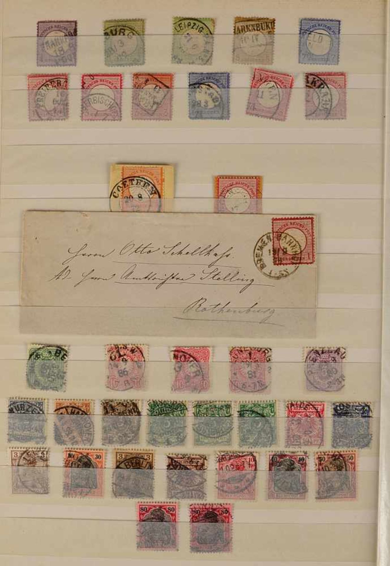 Briefmarken, ca. 1855 - Neuzeit: 'Europa', im braunen 40-seitigen Steckbuch gesammelt; 'Belgien', ' - Bild 4 aus 4