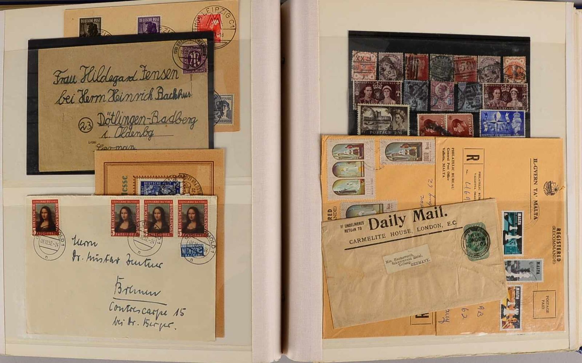 Briefmarken, 1948 - 1990: 'Berlin', gestempelte Sammlung im Schaubek SF-Album; mit besseren - Bild 4 aus 4