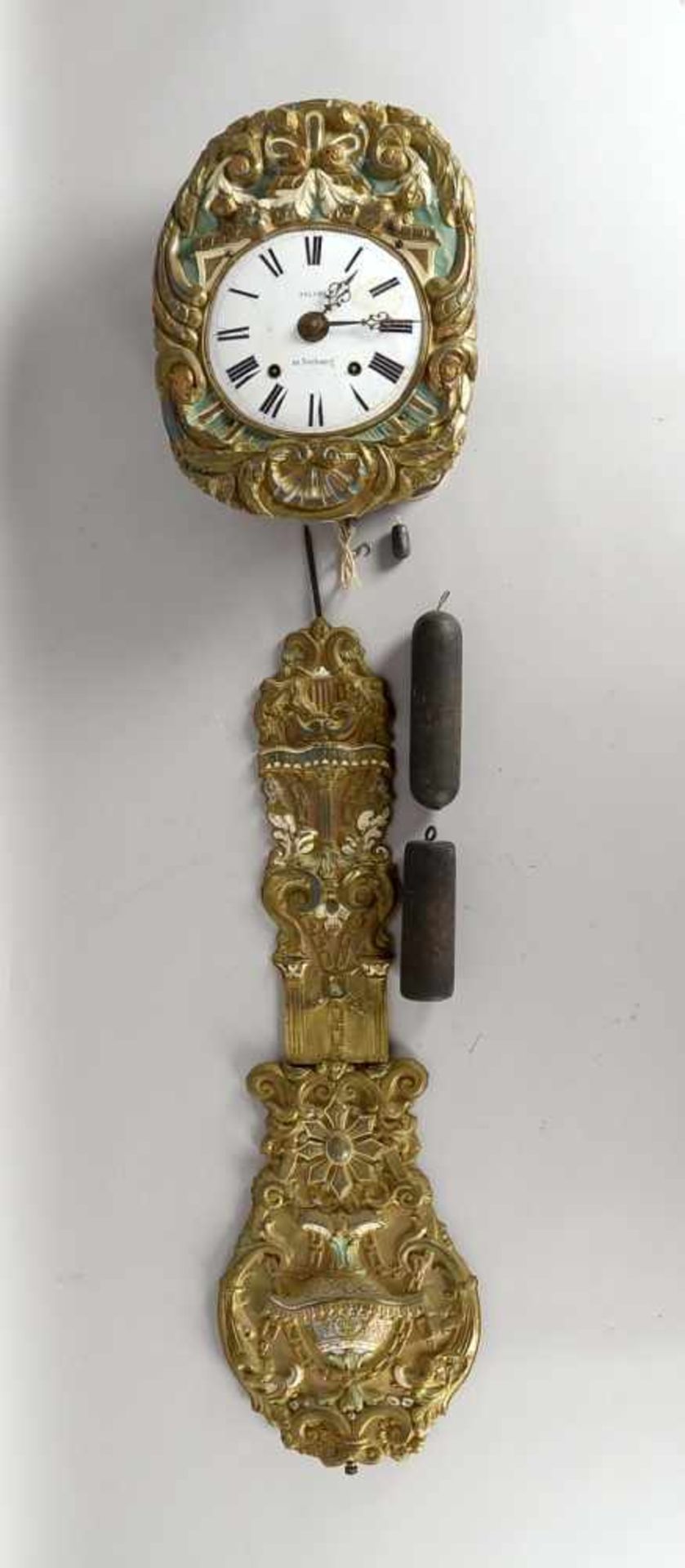 Prunk-Pendeluhr (von Uhrmachermeister aufwendig überholt/restauriert), 19. Jahrhundert,