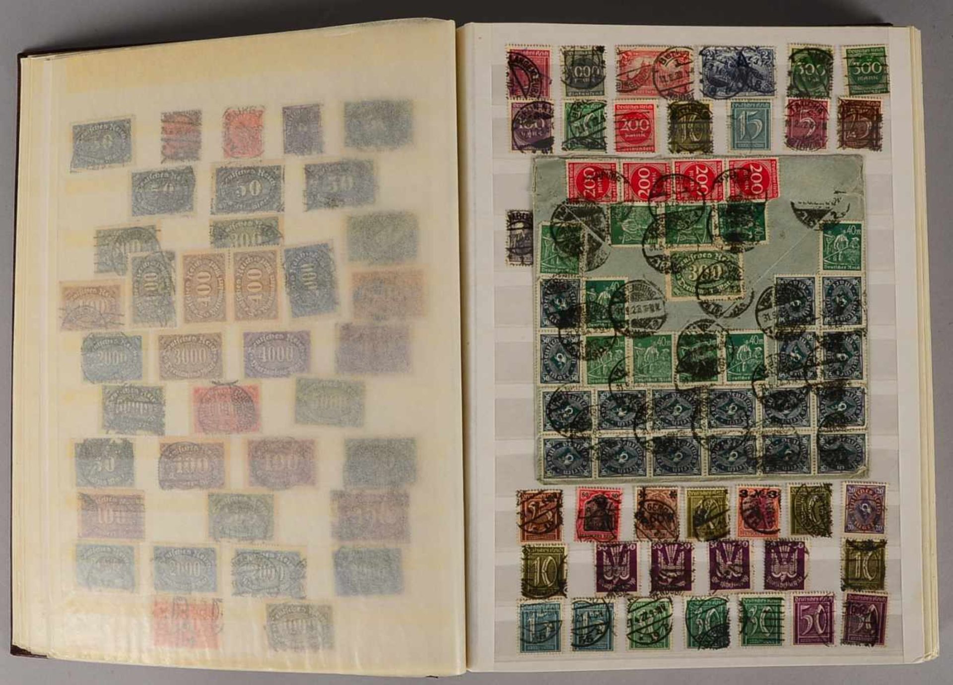 Briefmarken, 1871 - 1954: große 'Deutschland'-Sammlung - 'Brustschild'-Ausgaben mit ansehnlichen - Bild 5 aus 5