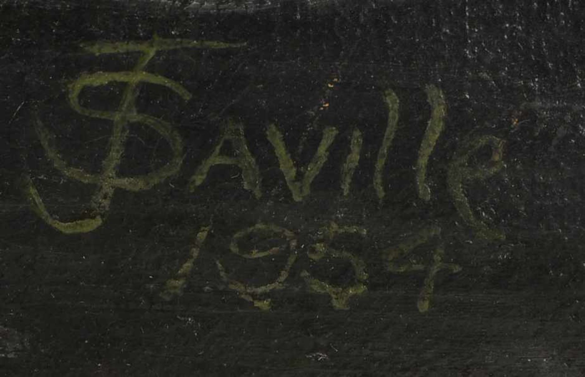 Saville, 'Faire Winde', Öl/Lw, unten rechts signiert, verso bezeichnet sowie datiert '1954'; - Bild 2 aus 3