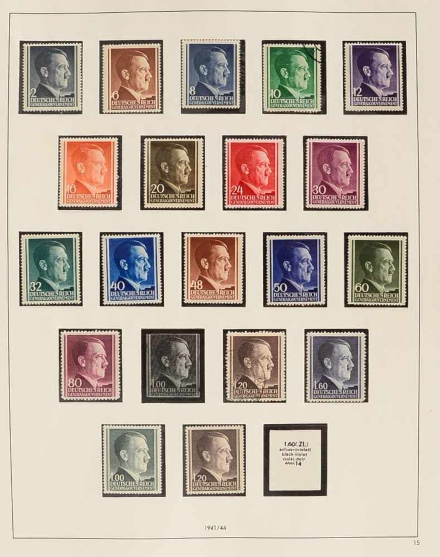 Briefmarken, 1898 - 1944/1945: 'Deutsche Kolonien von China/Togo', 1916 - 1918: 'Besetzung und - Bild 4 aus 4